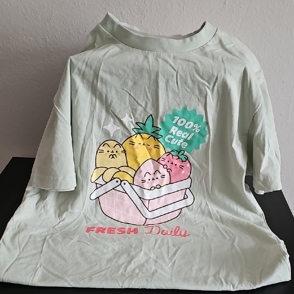 Pusheen Mint Green Graphic Tee